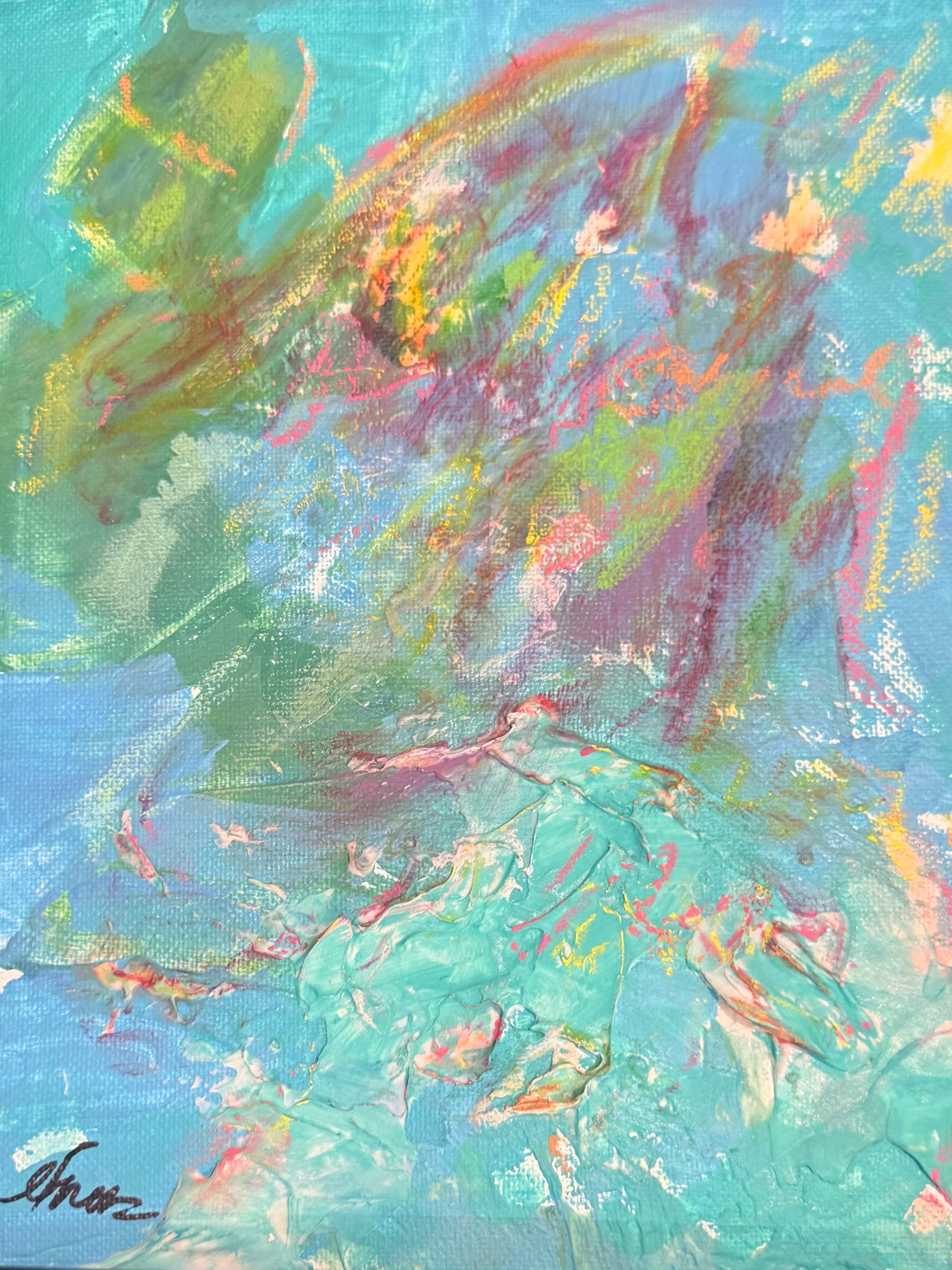 "The Lord is Love" 8" x 10" $350