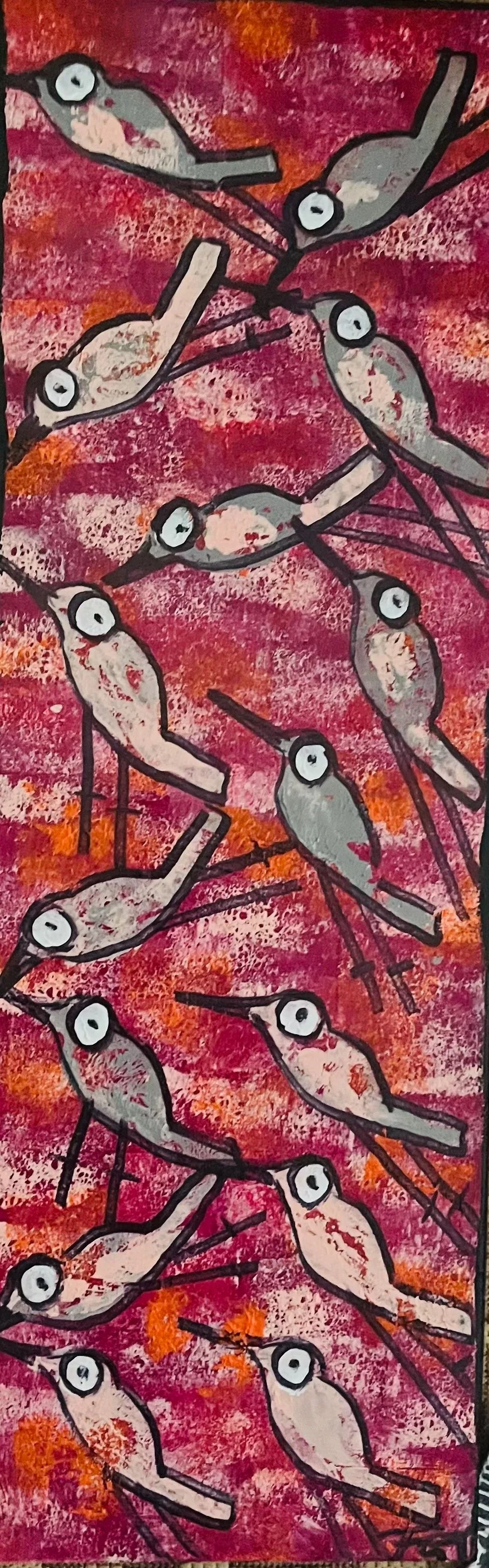 Frances Taylor 30" x 10" $550