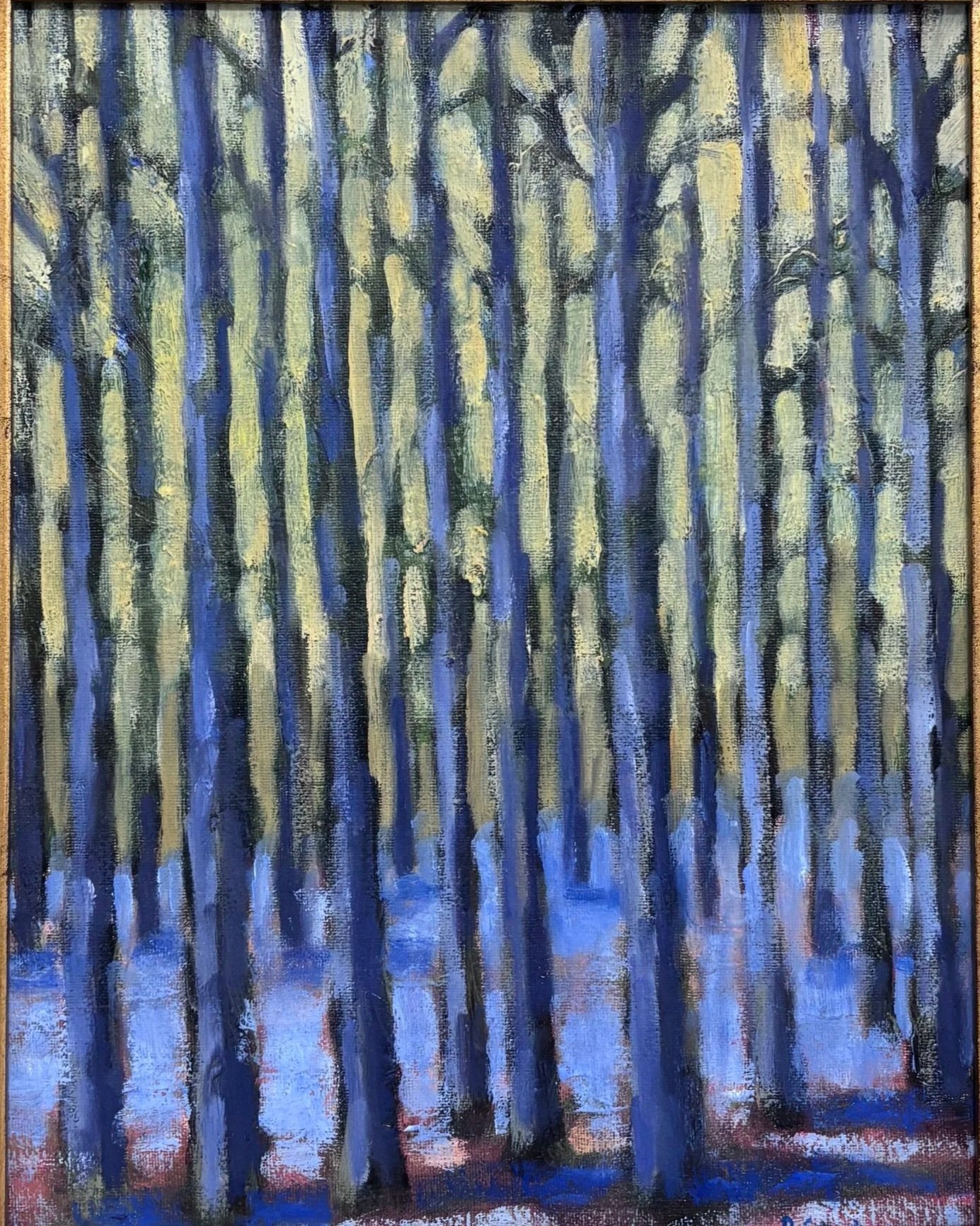 "Lost Amongst the Uniformity" 11"x14"  $850