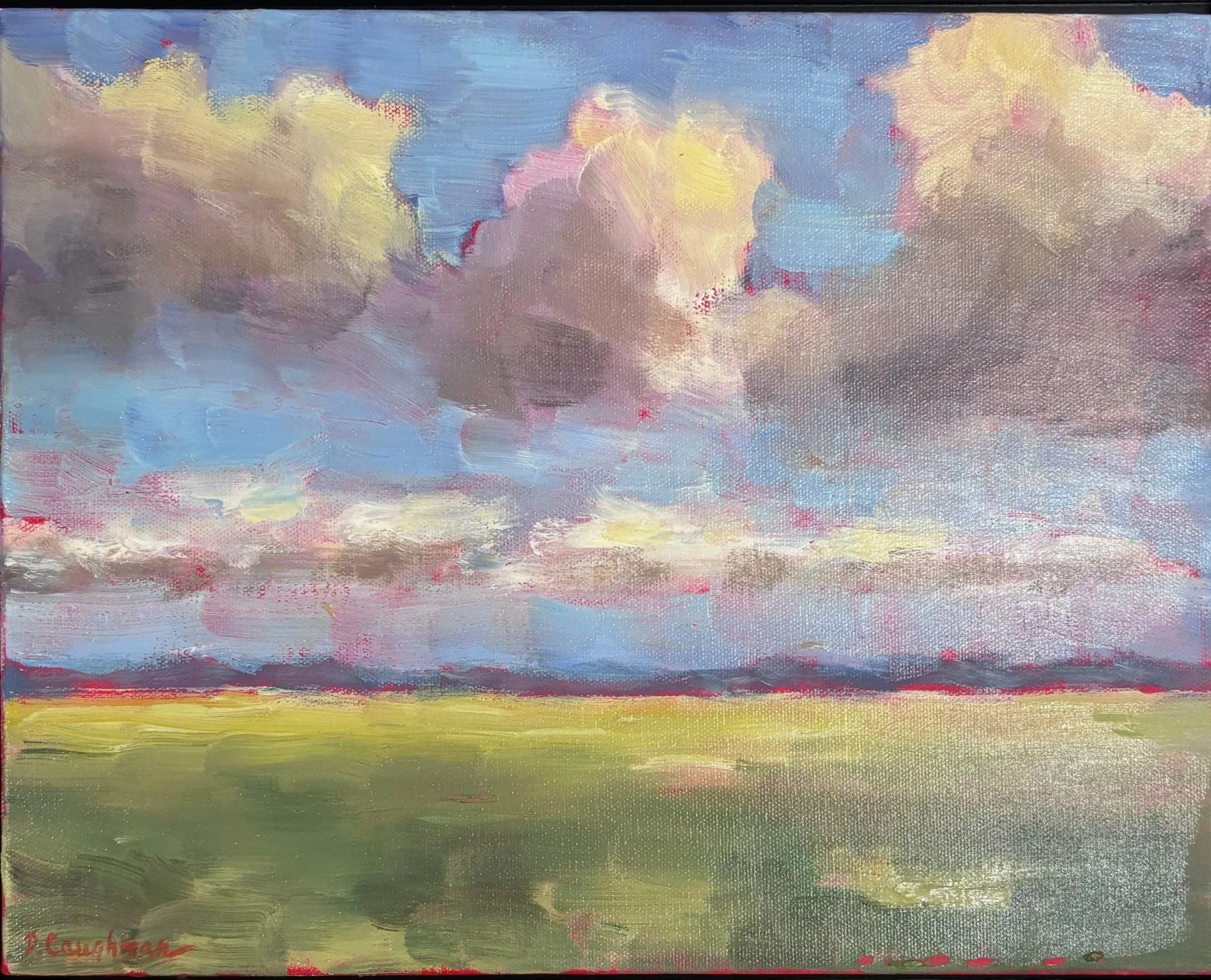 "Distant Mountains" 24"x18" $1,000