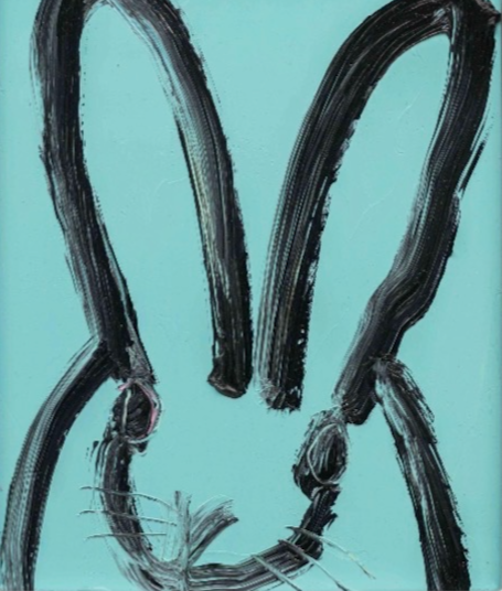 Hunt Slonem "Surfs Up" 8" x 10"