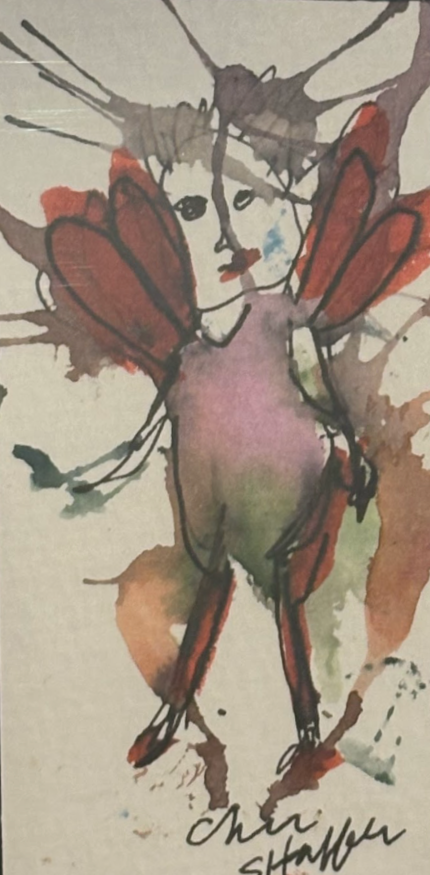 "Mountain Sprite" 2" x 4" $175