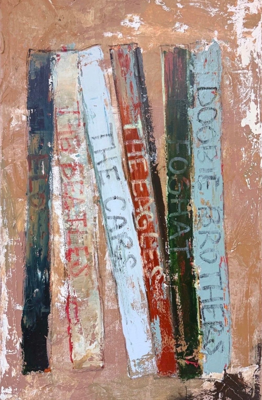Jessica Ramsey "Records Vol V" 48 x 36 $3088