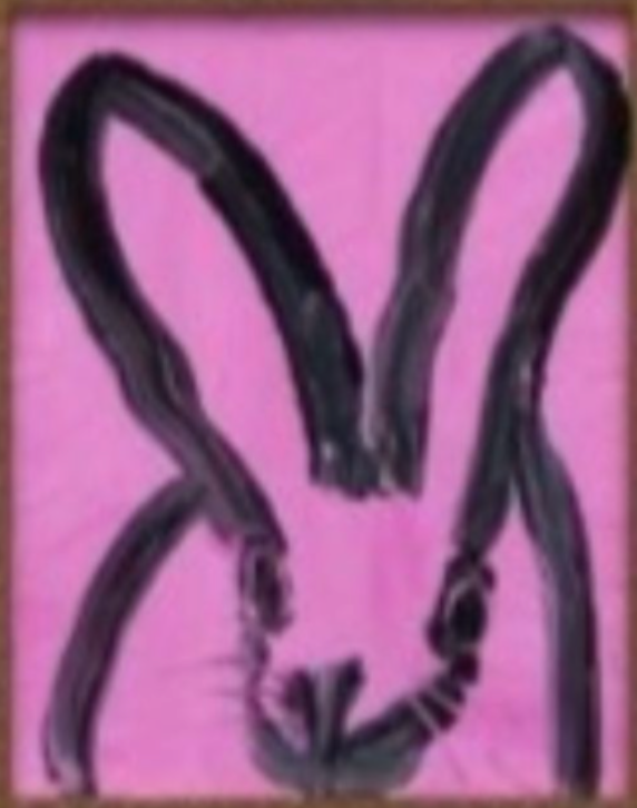 Hunt Slonem "Pink" 8" x 10"