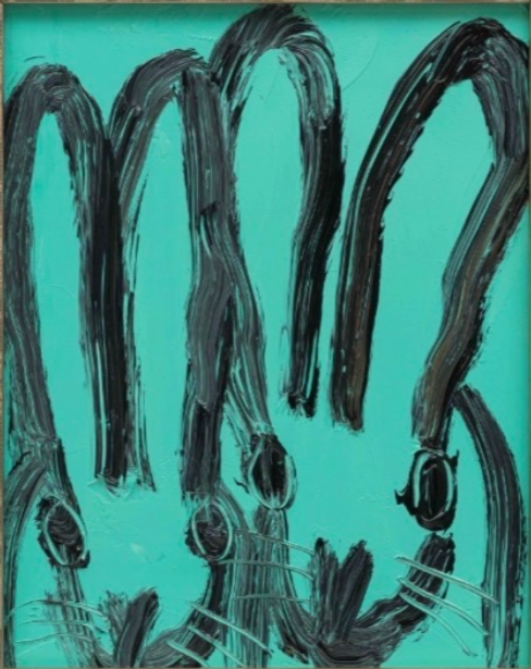 "Double Bunny" 8" x 10"