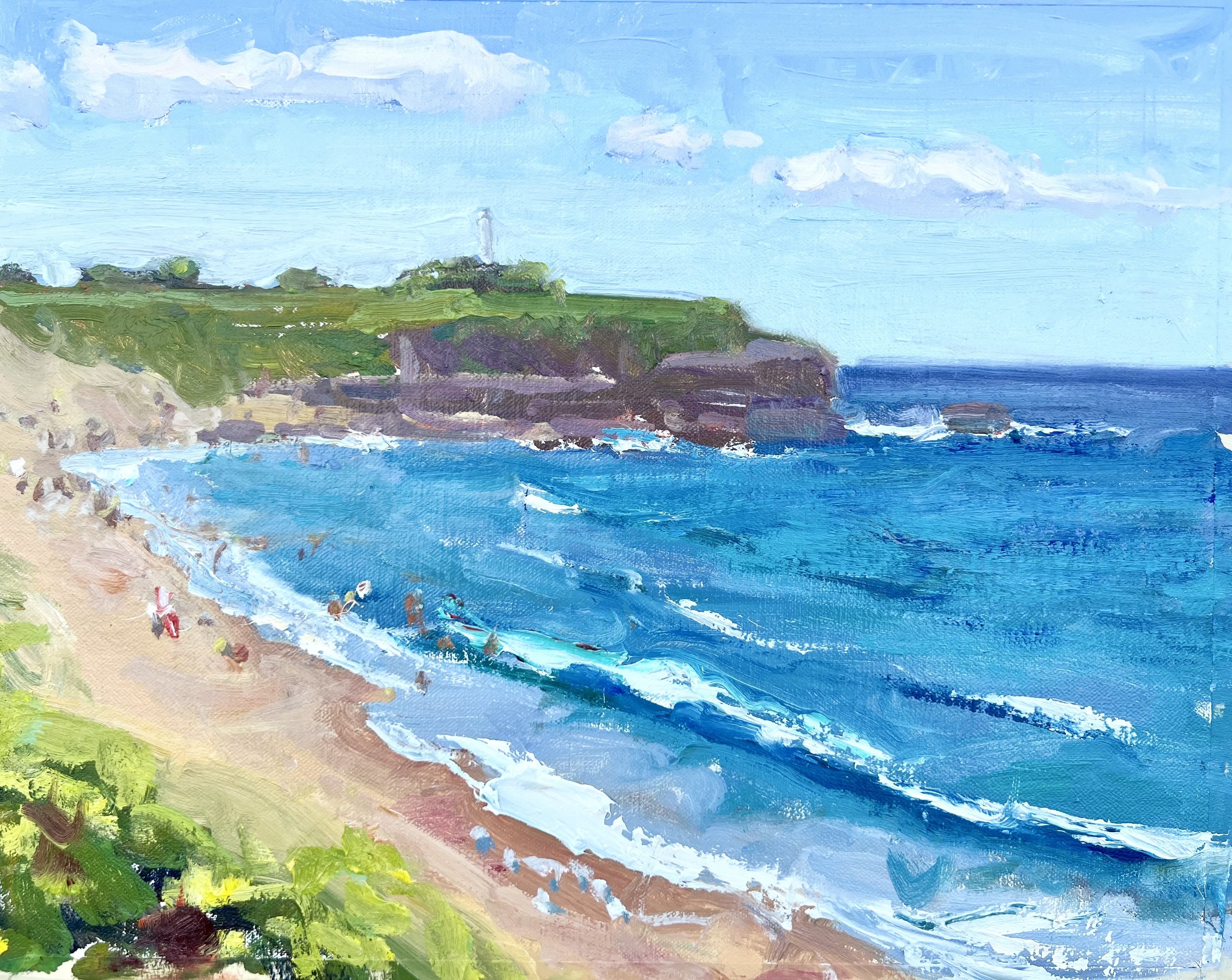 "City Beach" (Australia) 12" x 16" $1,300
