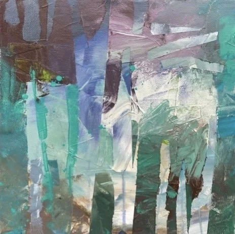 Michelle Marra "Green Envy"  24"x24"   $300