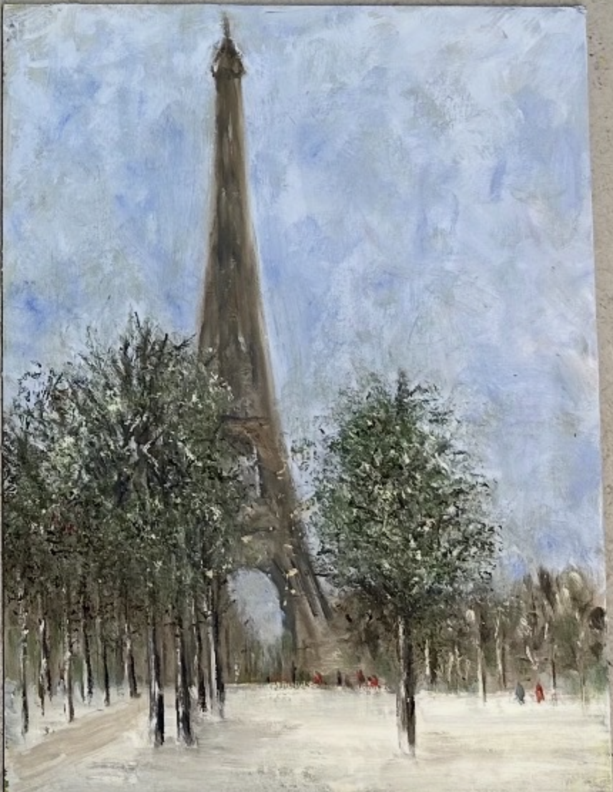 Dede Caughman “Wintry Day” 12" x 16" $800