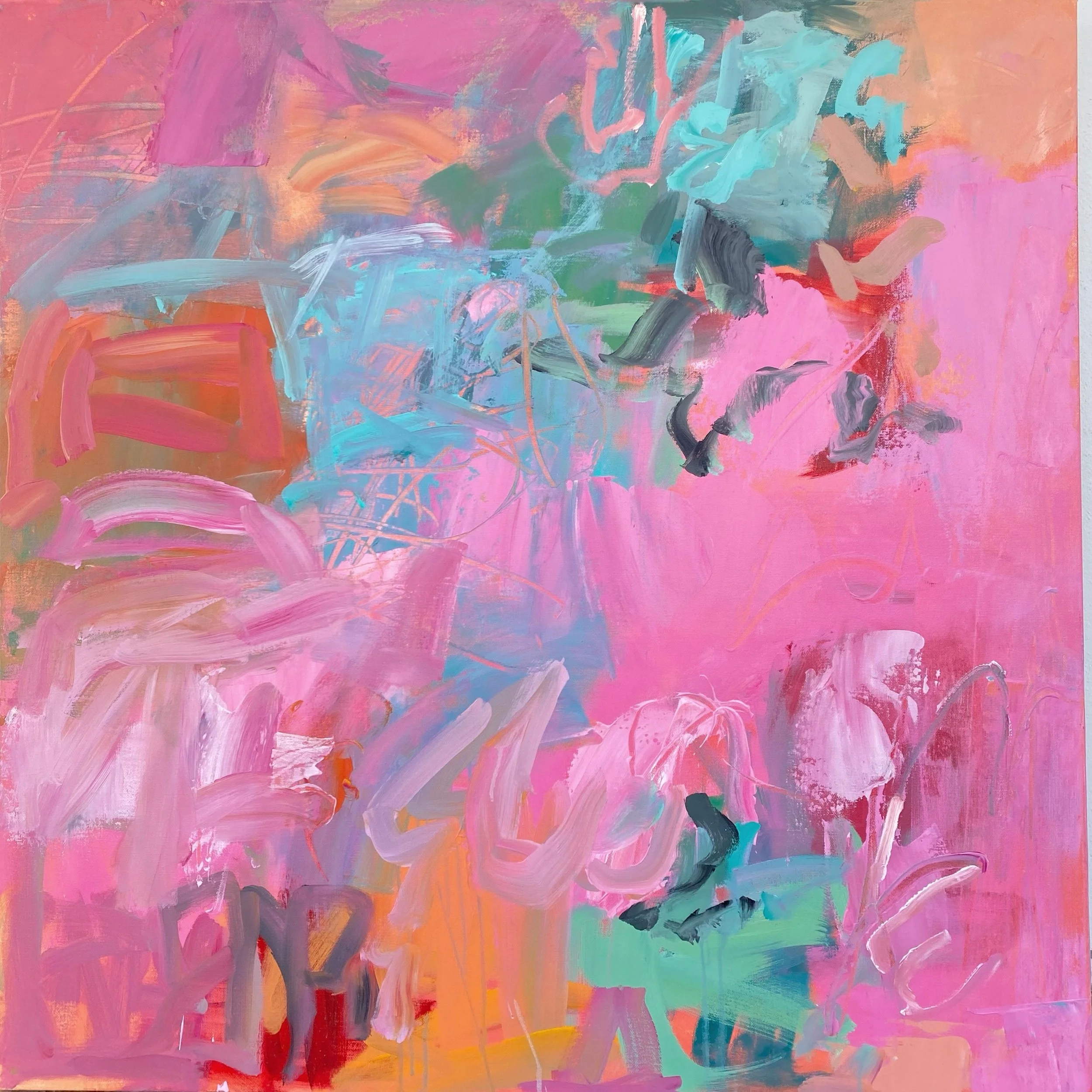 "Good Day Sunshine" 36" x 36" $3,350