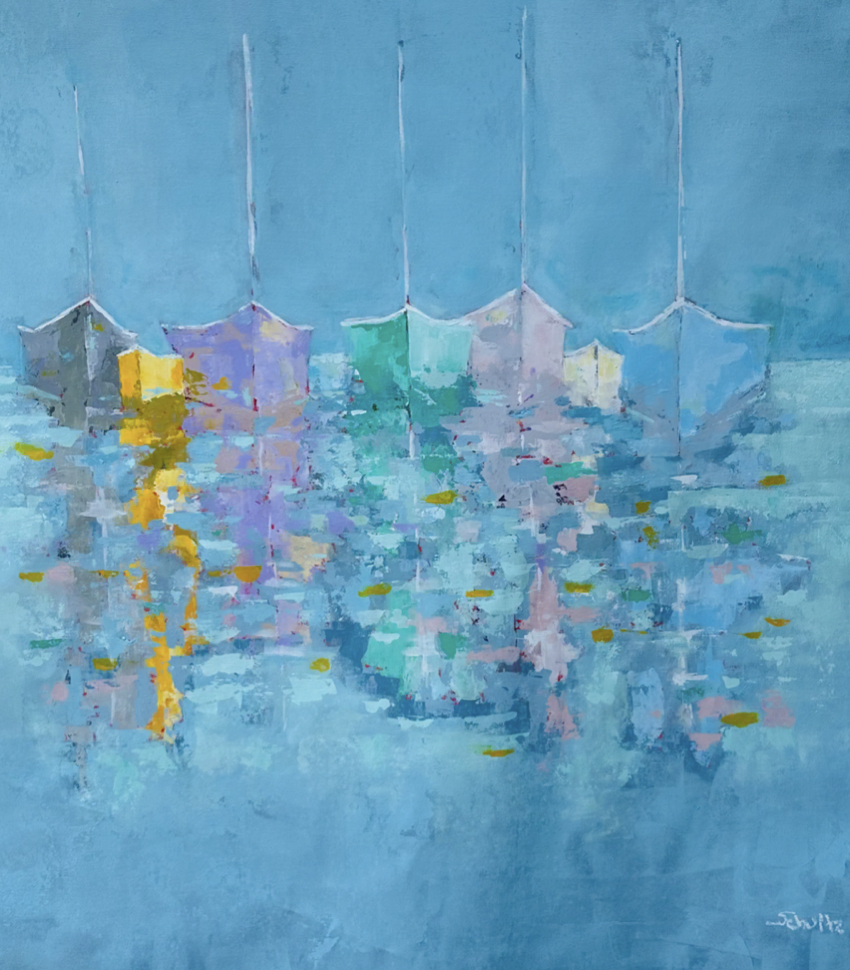  "Safe Harbour"
40" x 40"                  $4,400