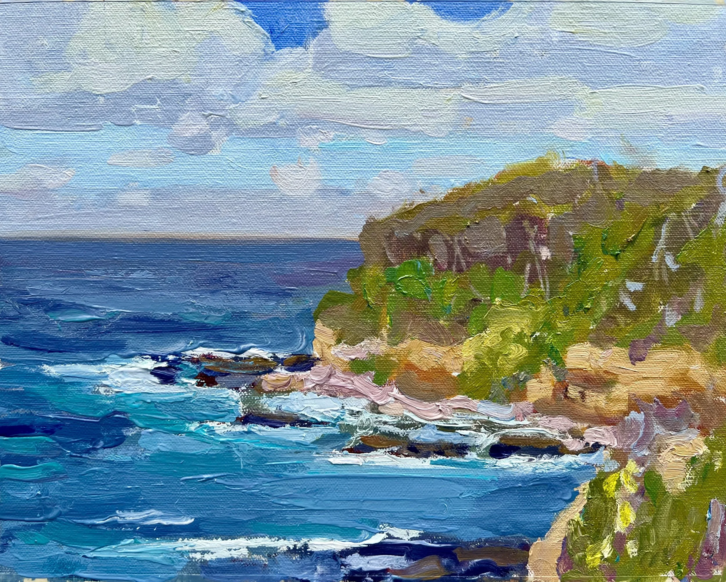 Hale Trotter "Bendalong Point" (Australia) 12" x 16" $1,300