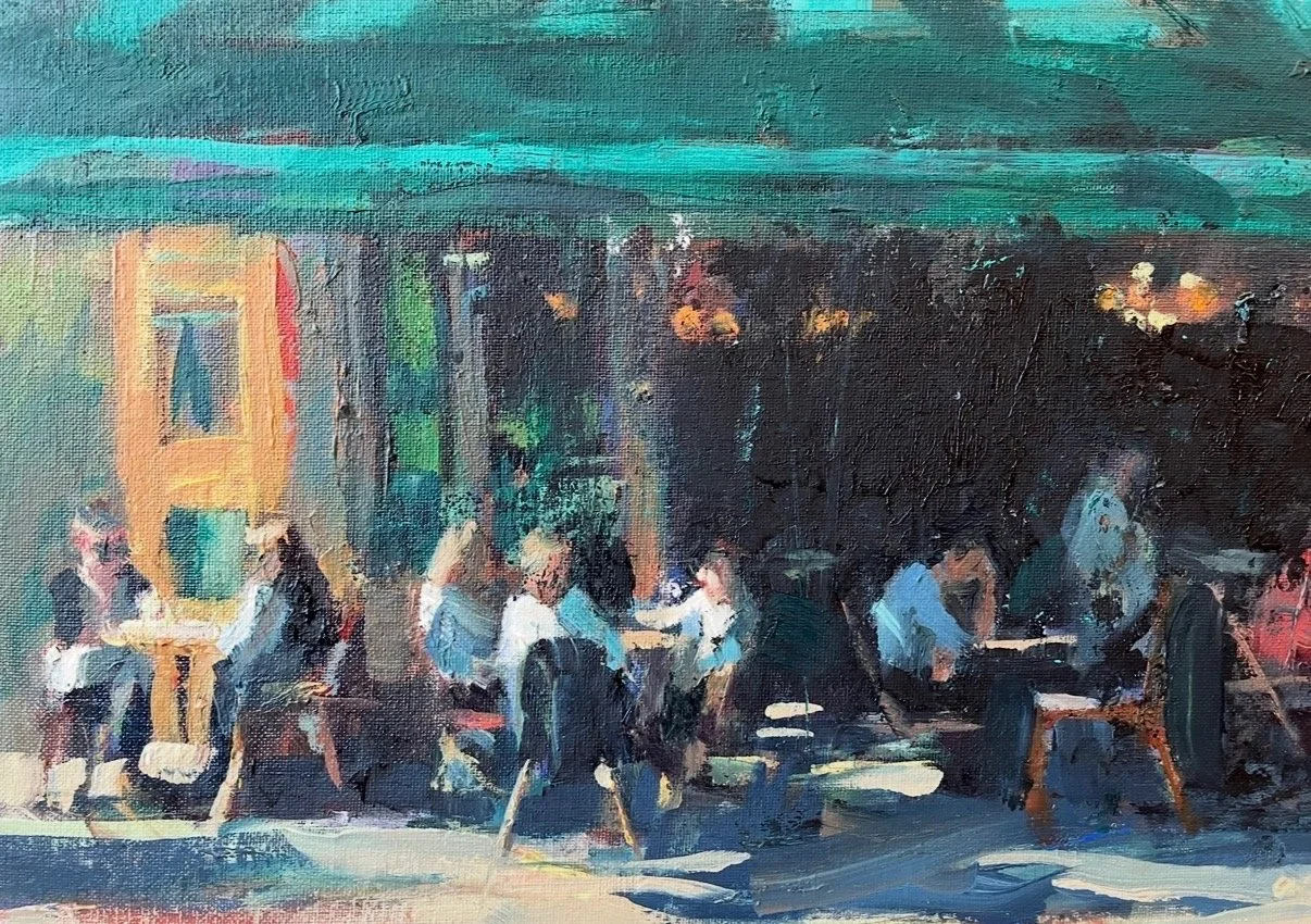 Parisian Cafe 11"x14" $1500
