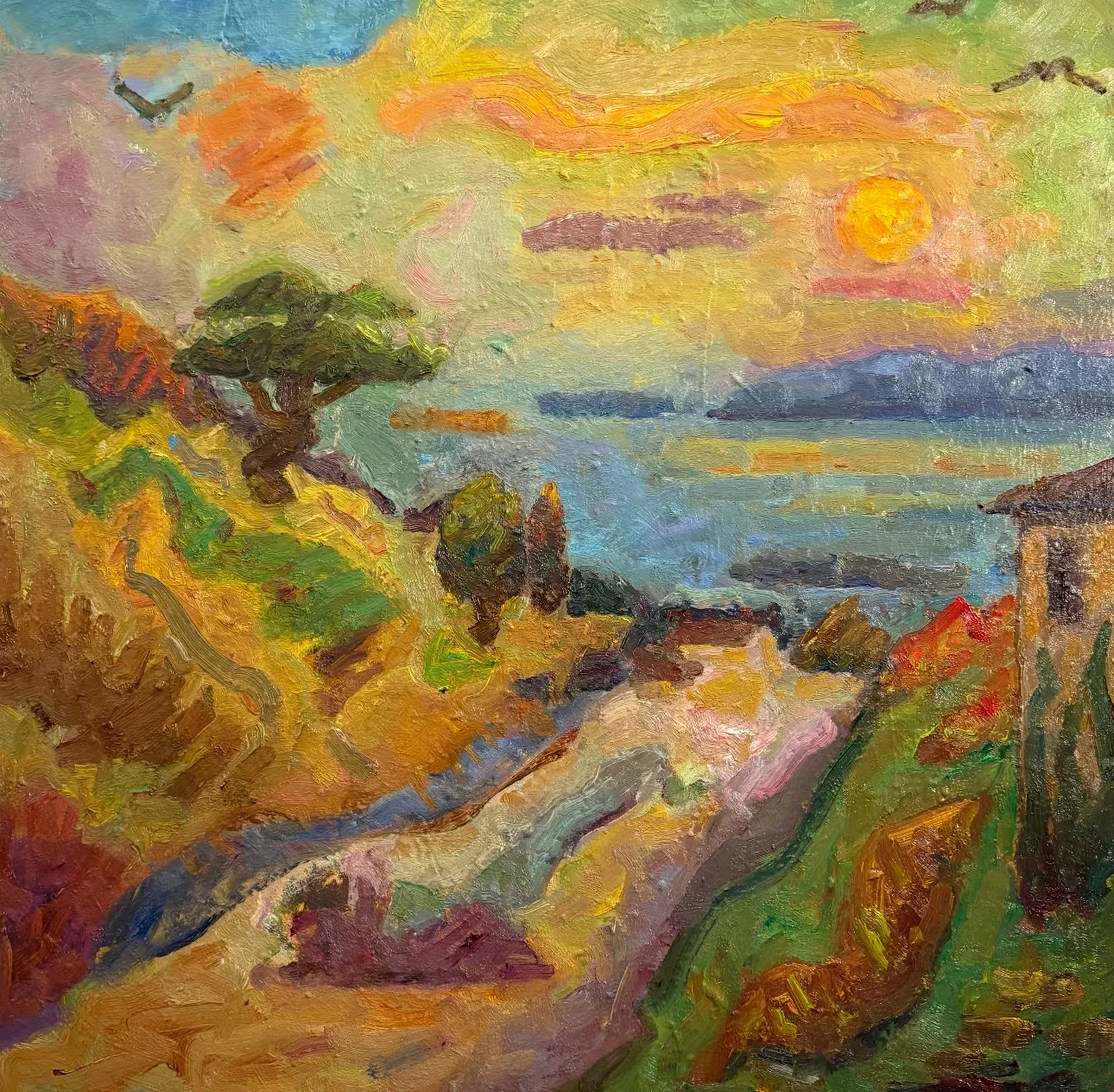 "Every Day is Today" 30" x 30"  $8400