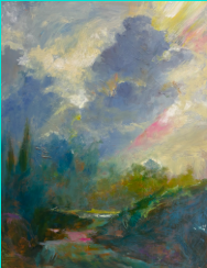 "Heavenly Walk" 30" x 24"  $2300