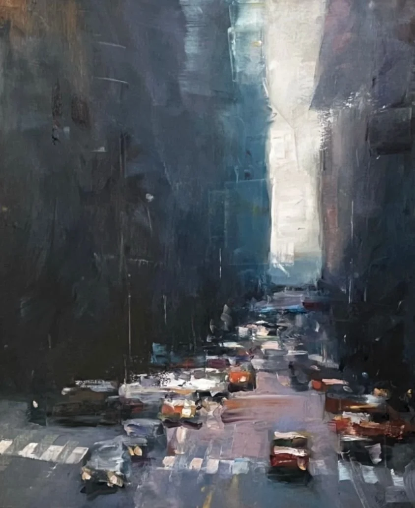 "Manhattan" 20" x 24" $3,400