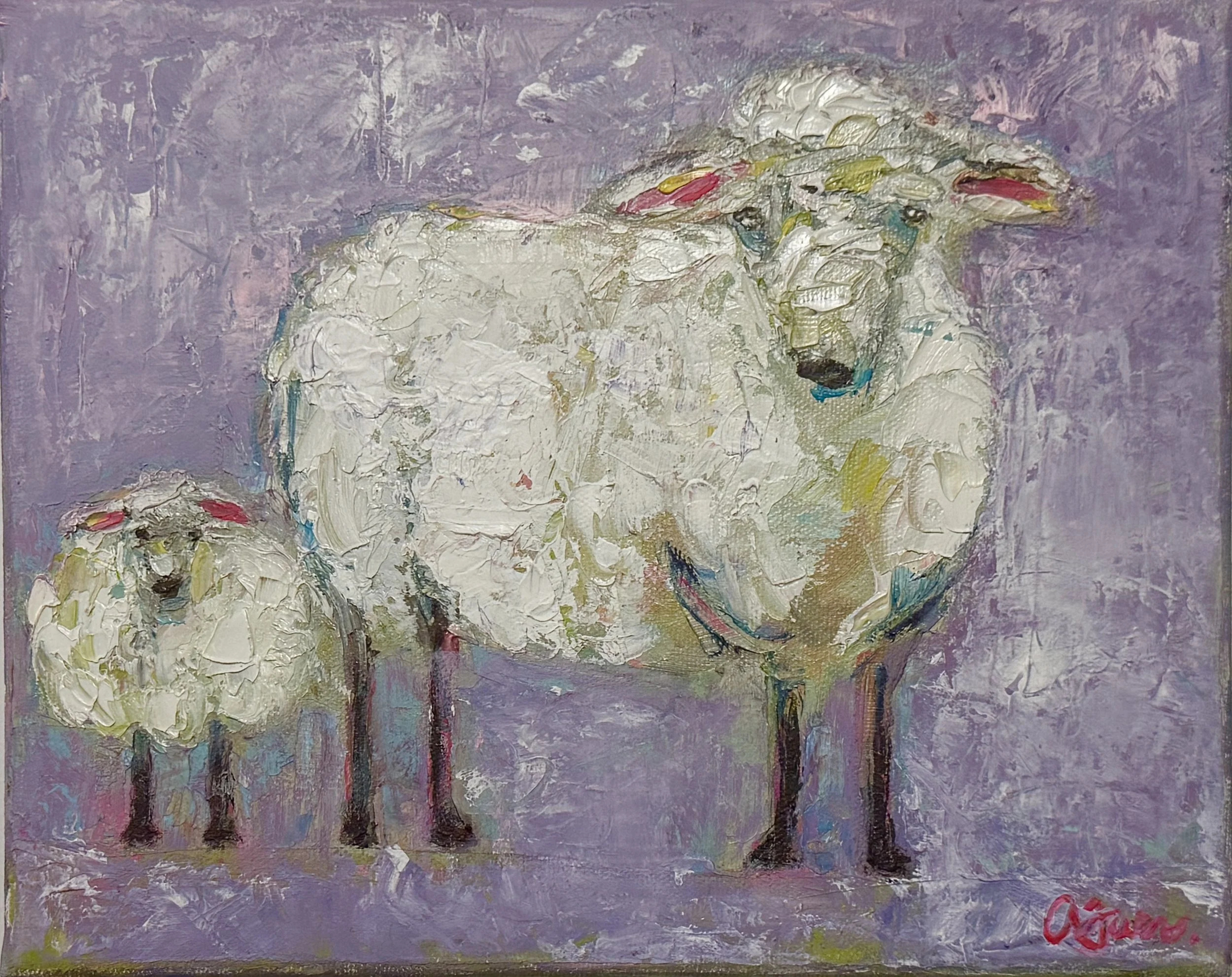 "Love Ewe" 8" x 10" $325