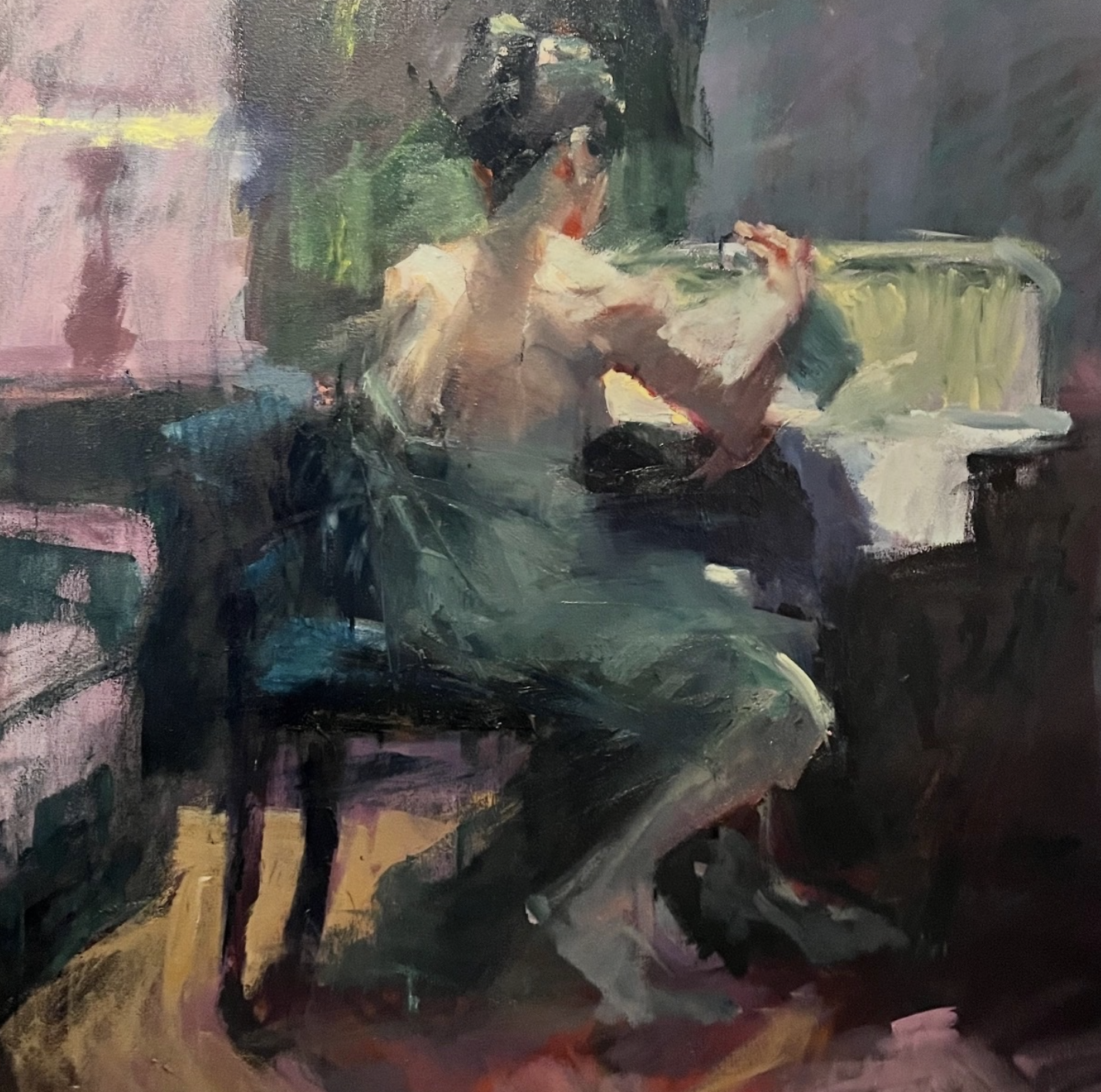 Margaret Dyer "Woman at Vanity"
30" x 30"            $4,400
