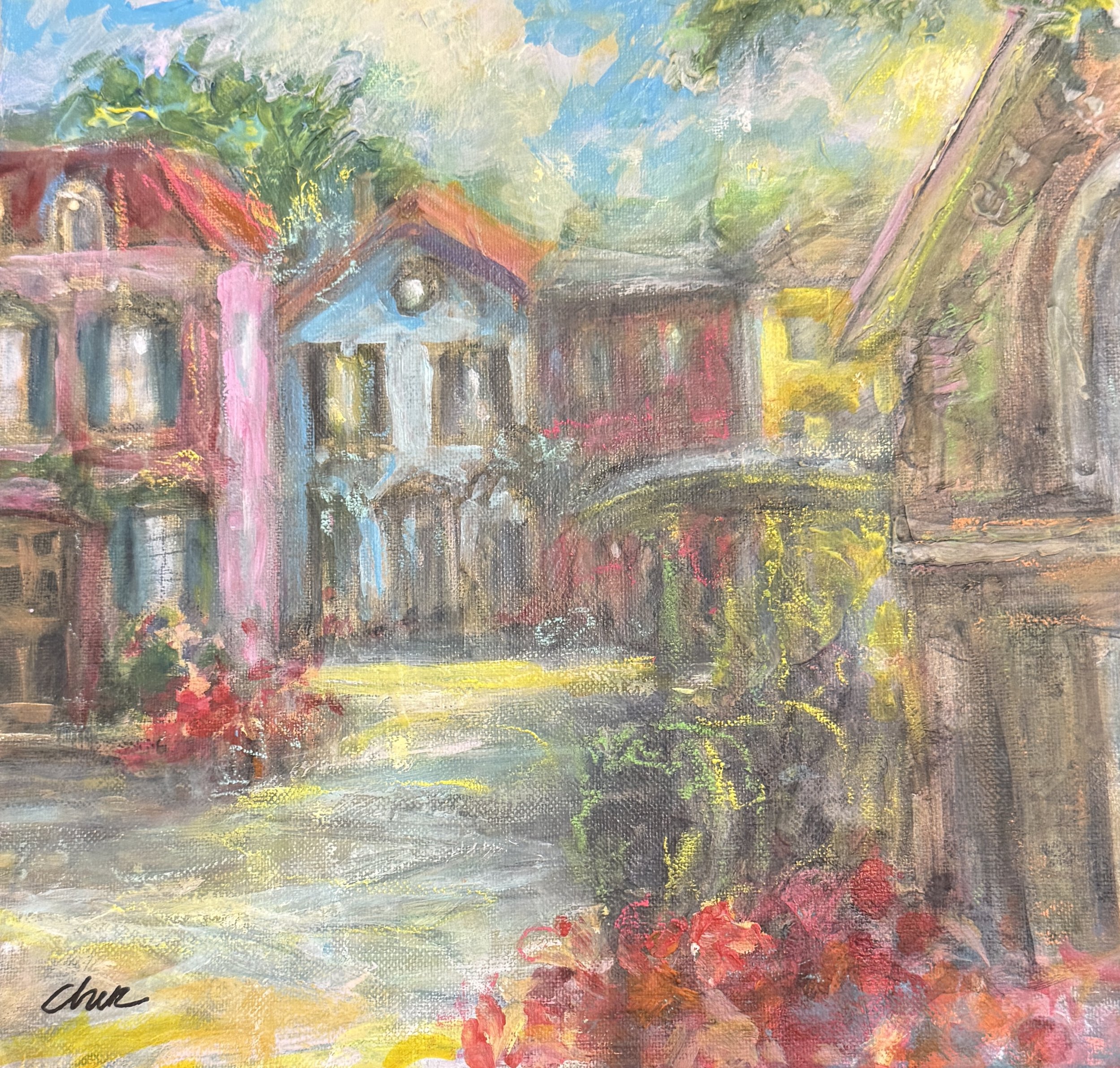 "After the Rain" 12" x 12" $550