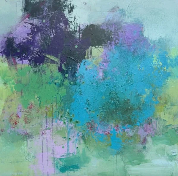 Michelle Marra "Fresh Getaway" 36" x 36" $3,500