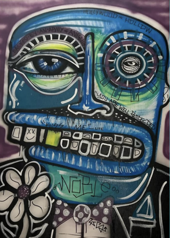 Wall Street "Noble" 57" x 42"                                $12,500