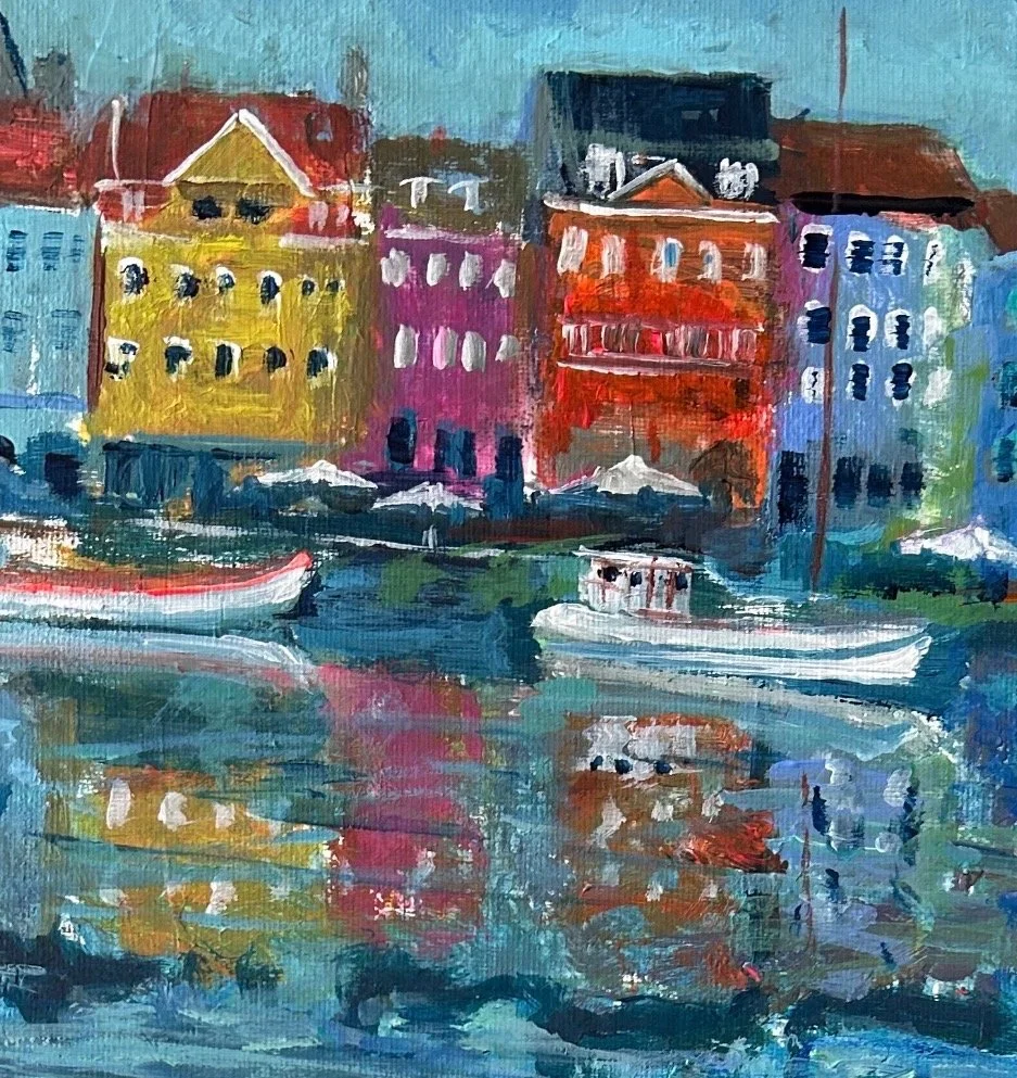 "Denmark State of Mind" 8" x 8" $300