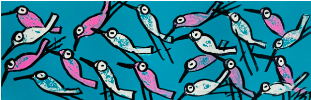 Frances Taylor "Pinky" 6"x 30"  $400