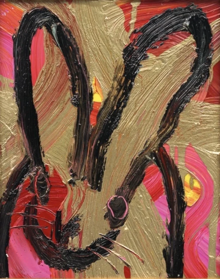 Hunt Slonem "Lovey"  10"x8"