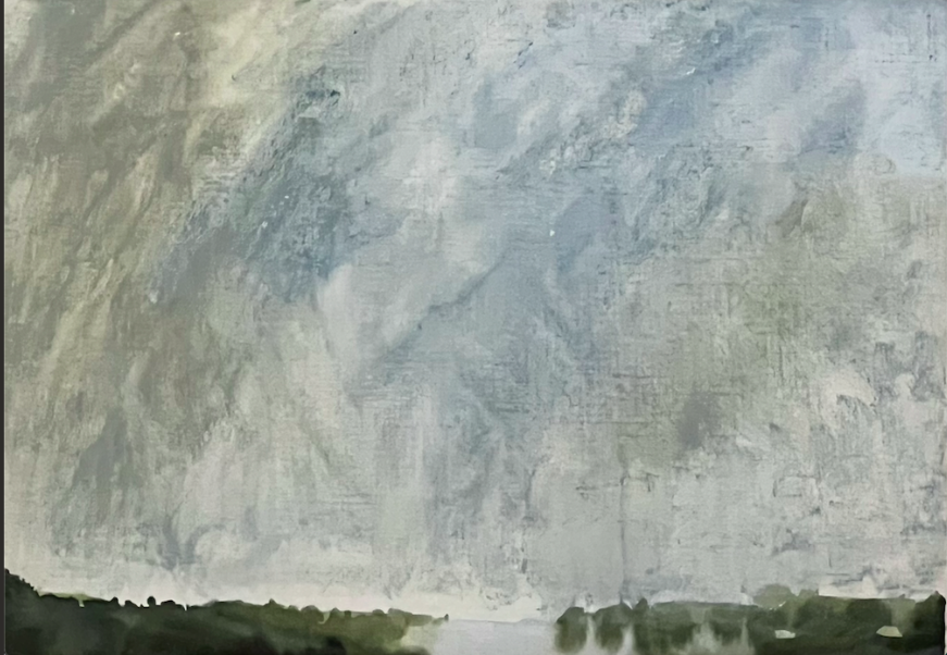 "Marthas Vineyard"  9' x 12 (unframed) 13 x 17  $925 