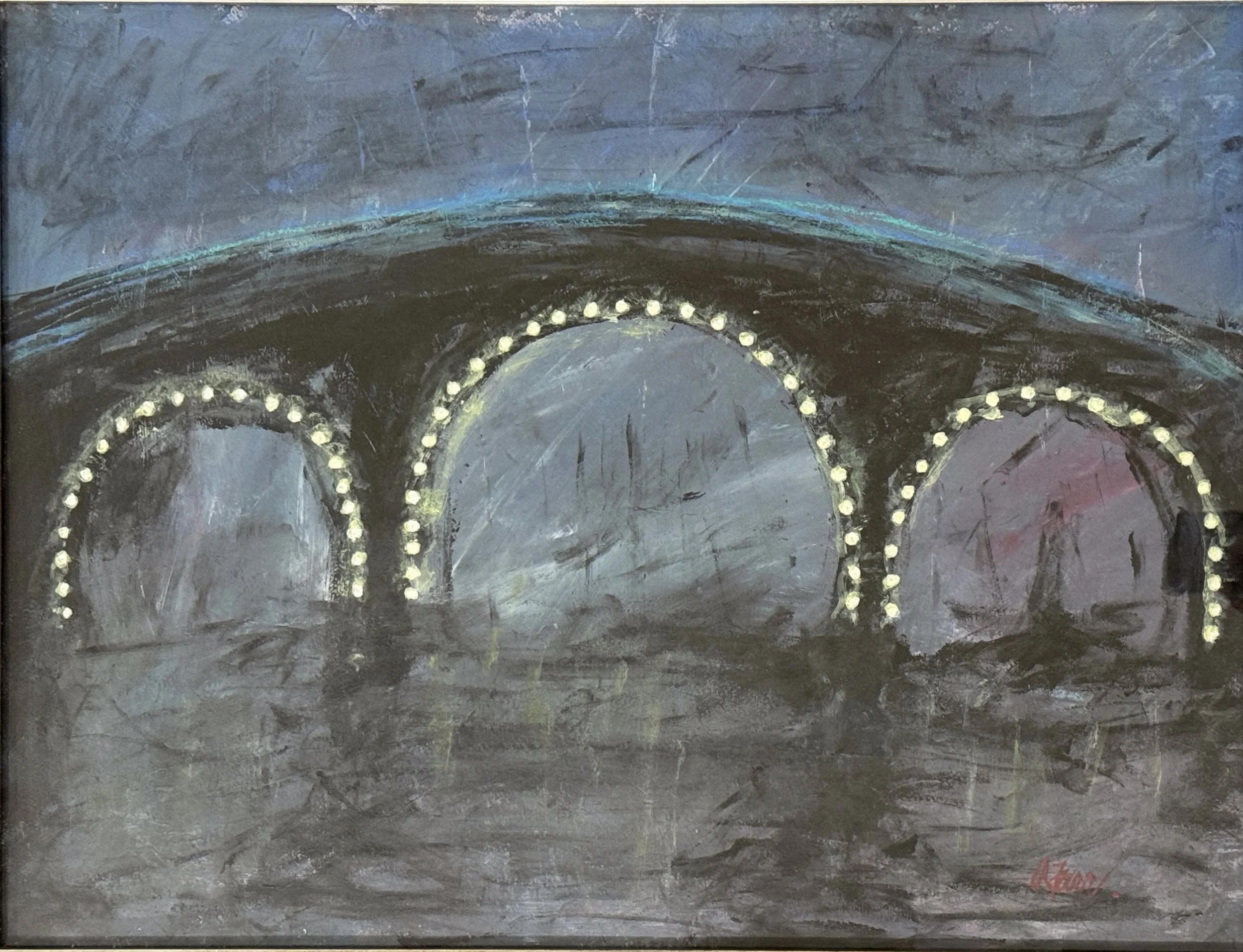 Allison Farr "Light The Way" 24" x 18" $700