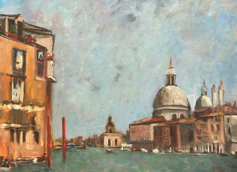 Dede Caughman "Through Venice" 18" x 24" $1200
