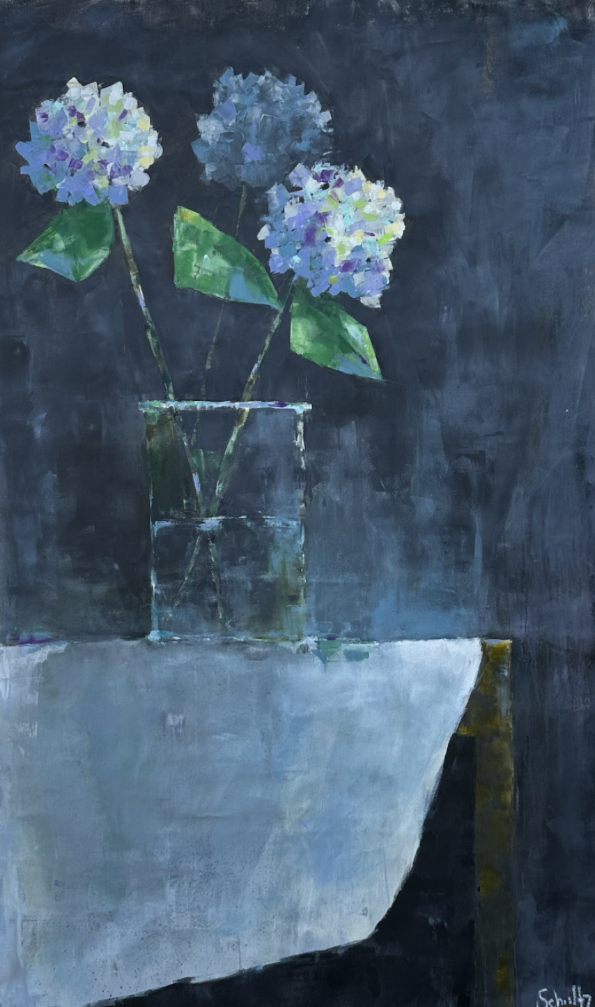 "First Cuttings" 
30" x 56"                                                       $4,200
