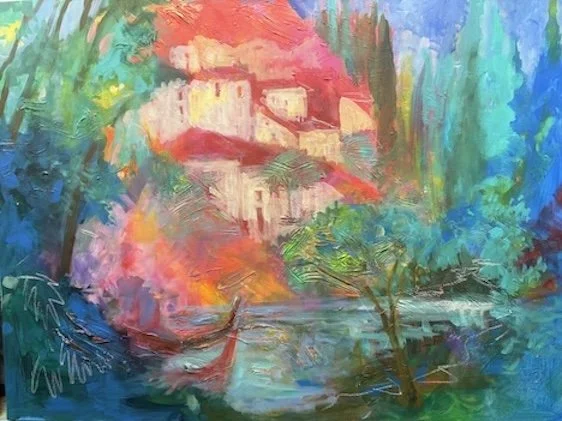 Cher Cosper "Somewhere Italy" 36" x 40" $2,700