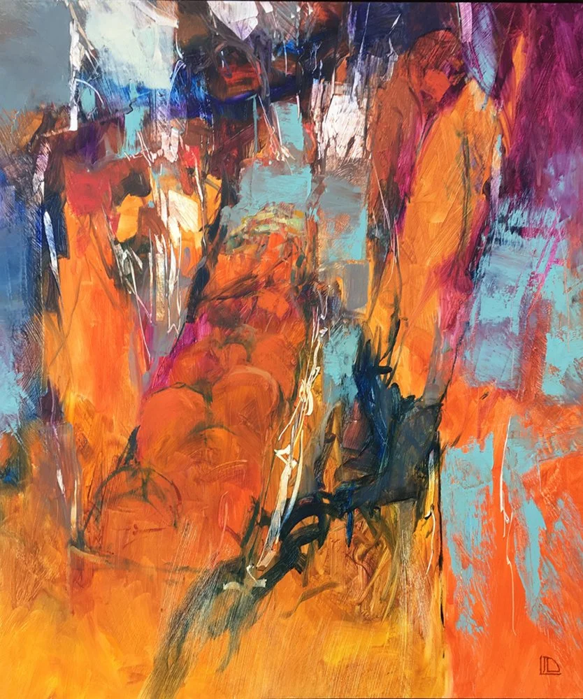 "Farmers Market" 36" x 30" $3000