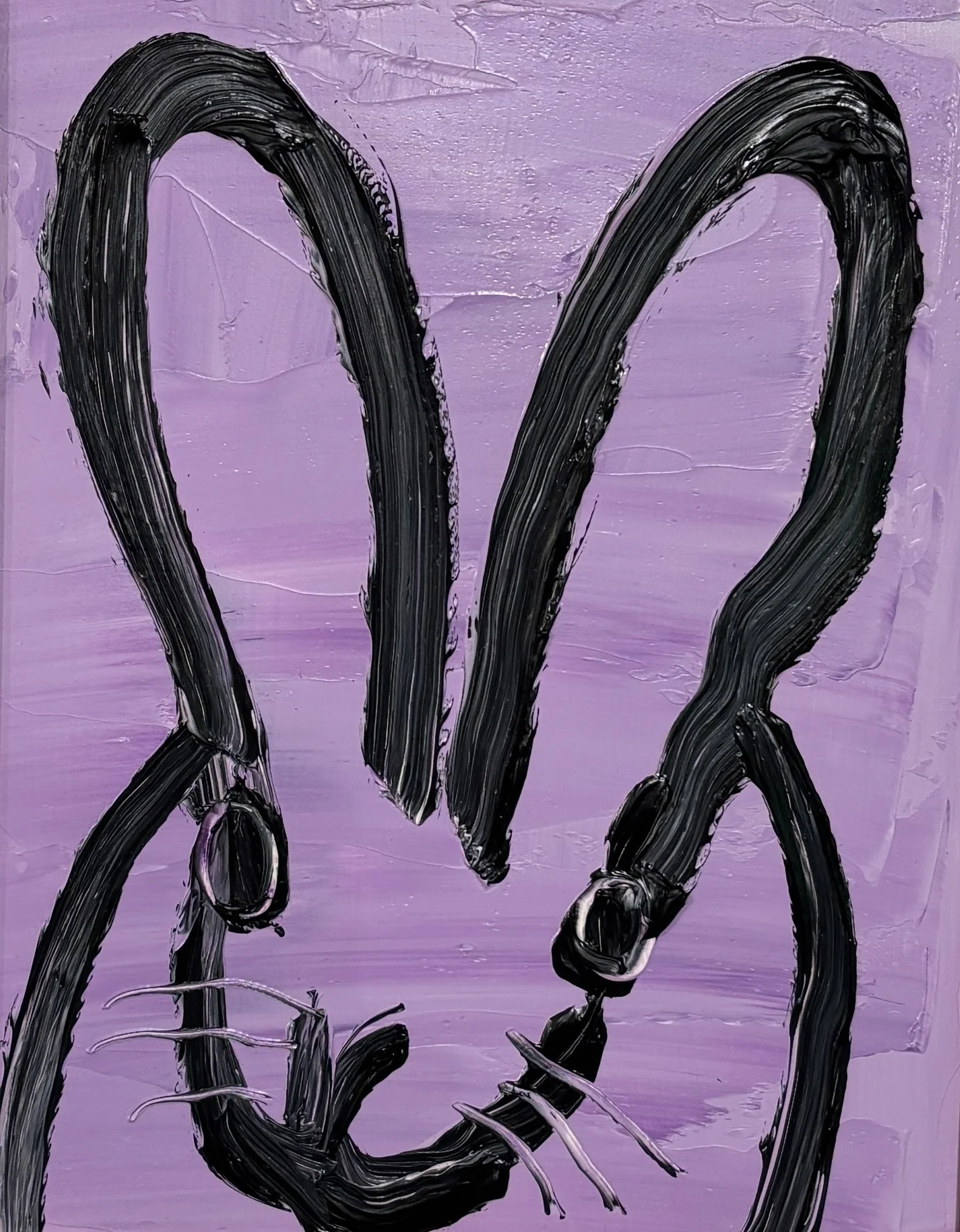 Hunt Slonem "Lilac Spring" 10" x 8" (Contact for price)