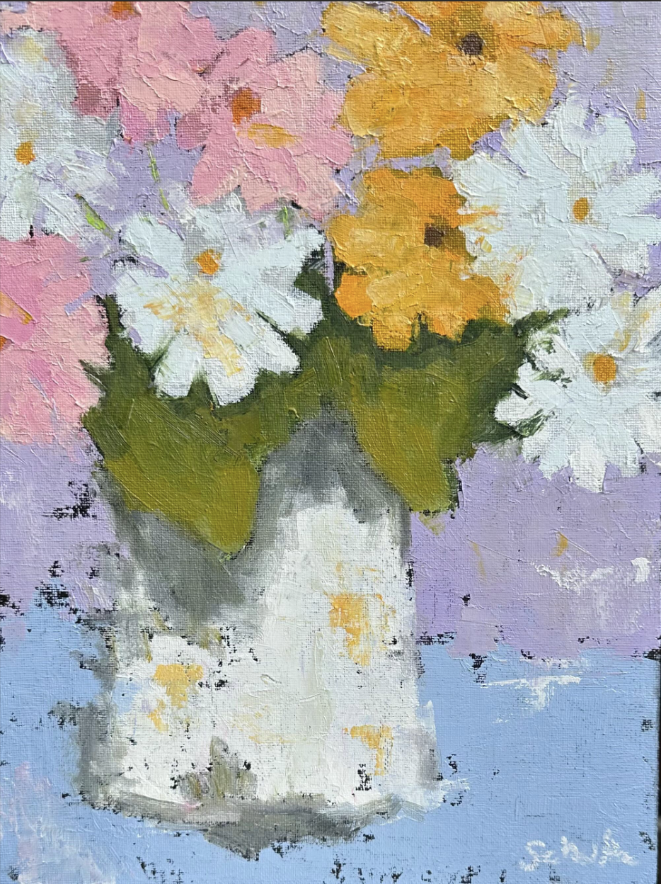 "Spring Blooms" 9"x12" $350