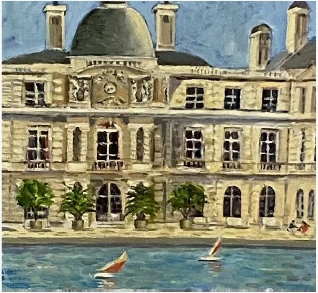 Luxembourg Gardens 16" x 16"   $750