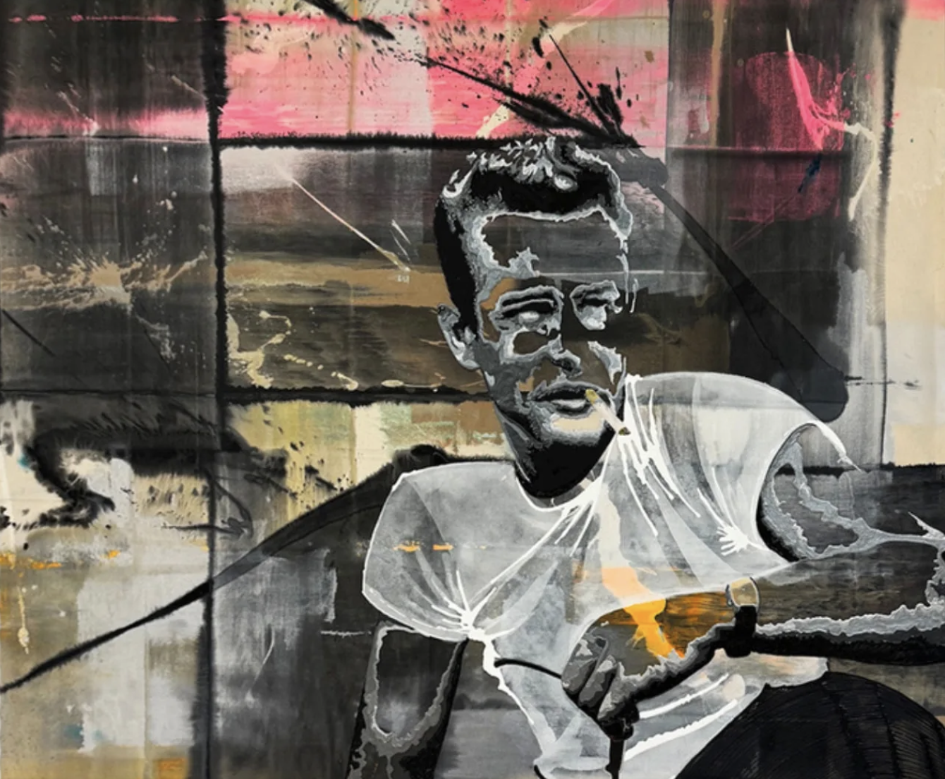 "James Dean" 58" x 80"
