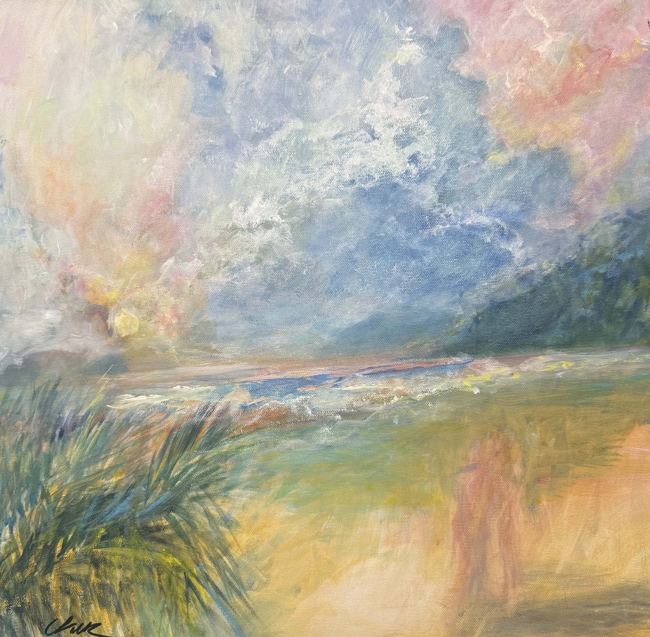 "Sunset II" 20" x 20" $2,100