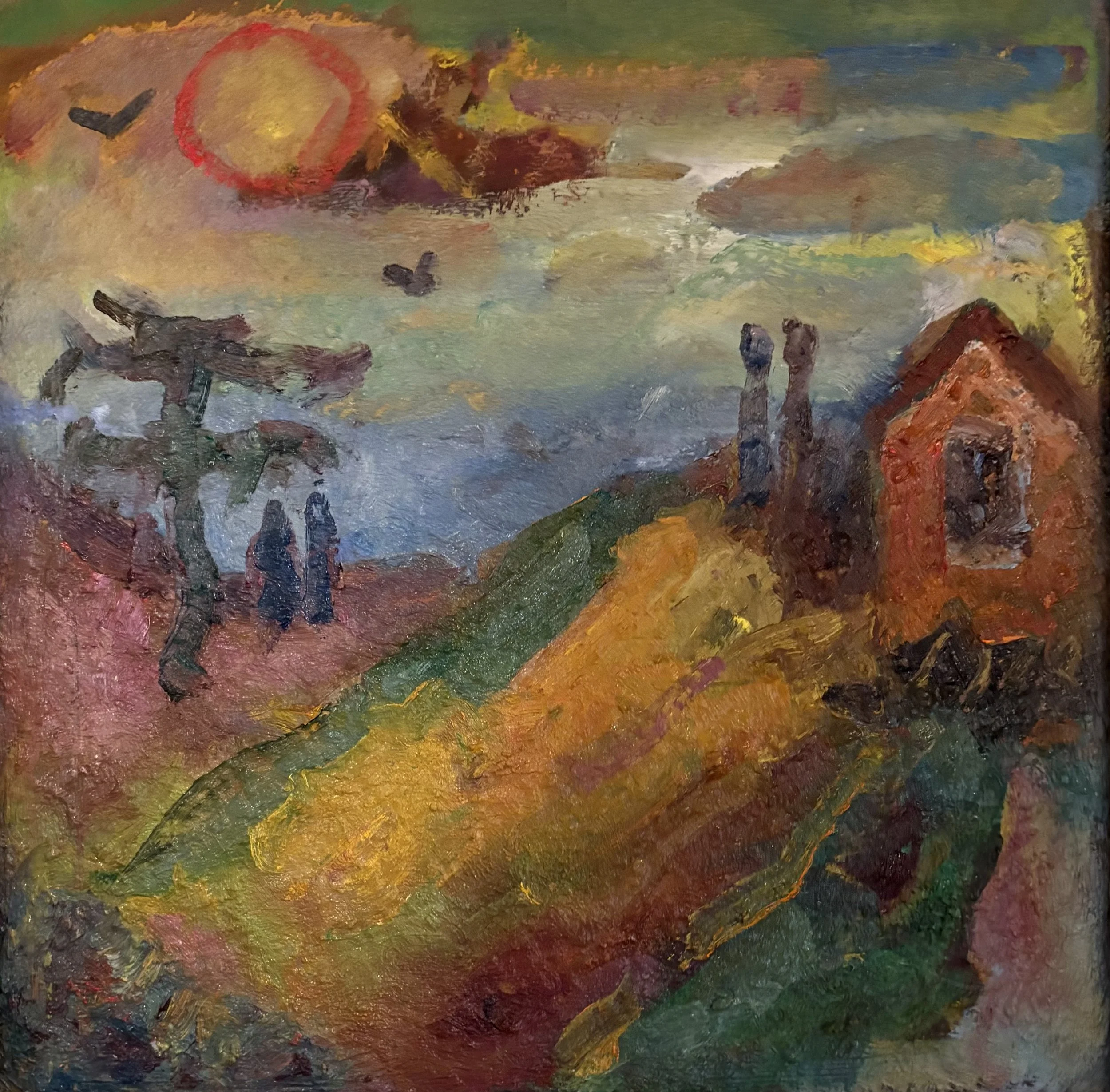 "Southern Italy" 16"x16" $3000