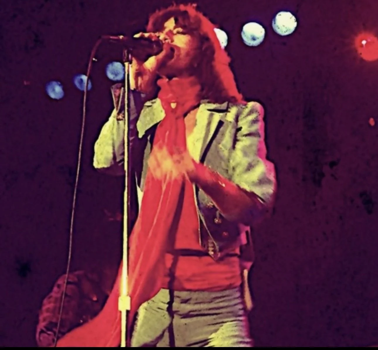 "Mike Jagger Rolling Stones Barcelona 1976" Photograph 