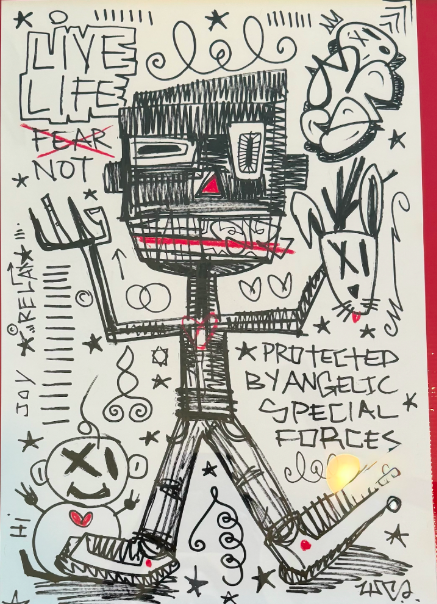 Wall Street "Special Forces" On Paper 13" x 19" $5,500