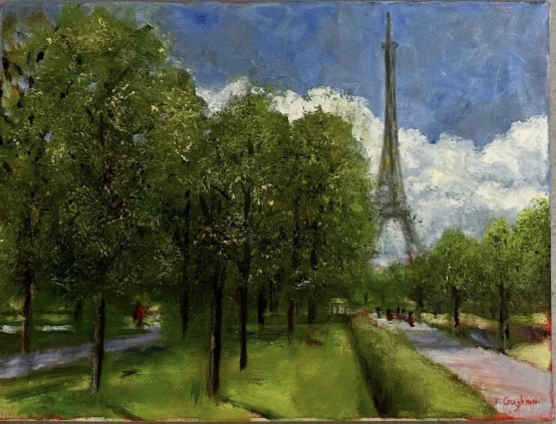  “Springtime in Paris” 12x16    $800 