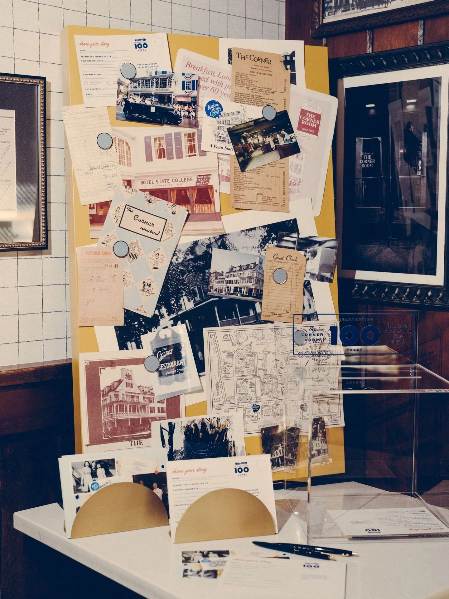 ❓ WHY SHARE YOUR STORY?
The Corner Room has never belonged to one owner. It's always belonged to YOU, the people who show up &mdash; for a first date, a last breakfast before leaving town after graduation, a Tuesday that needed saving. We're collecti