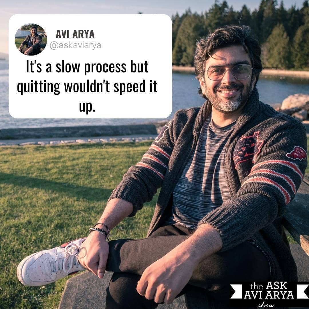 The next time you think about quitting on yourself and letting social anxiety rule, remember this quote by @askaviarya