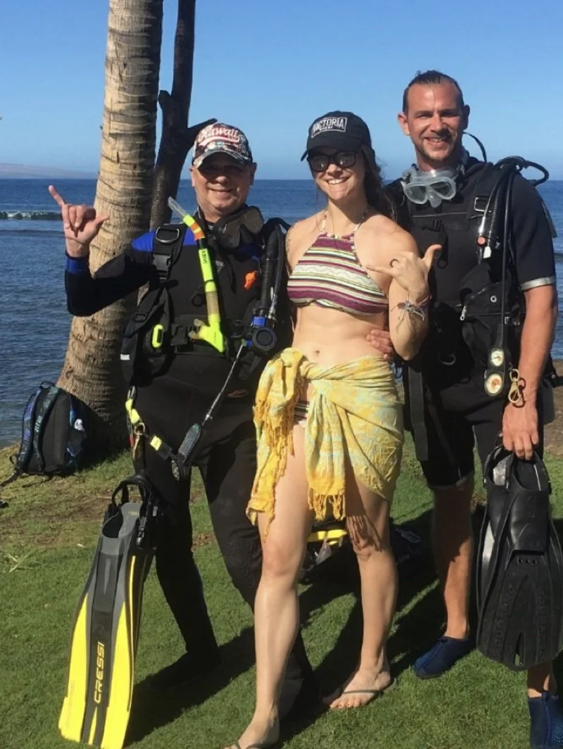Certified divers on private guided scuba dive in La Jolla San Diego