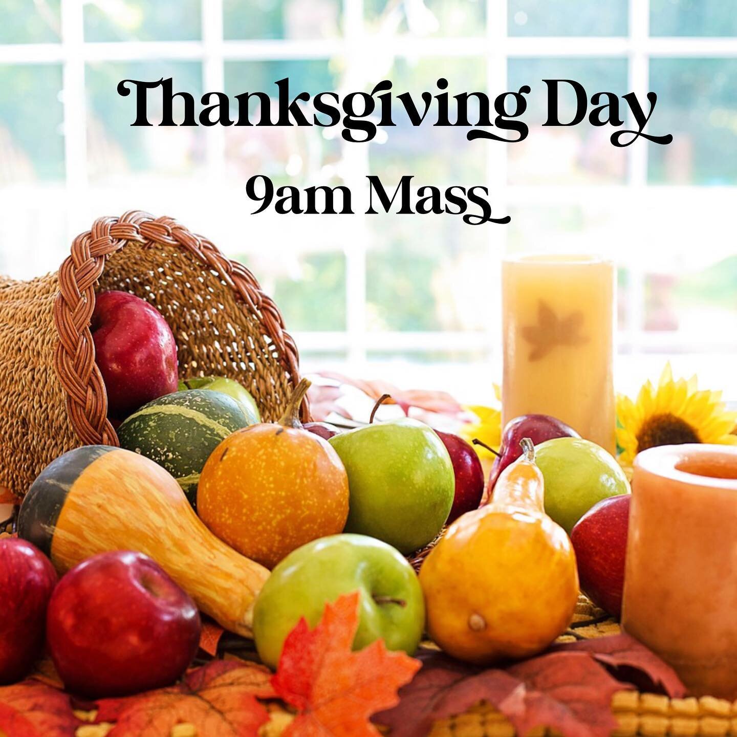 Thanksgiving Day Plan.
🧡 Mass. 
🧡 Football. 
🧡 Turkey. 
🧡 Nap. 
🧡 Pie.