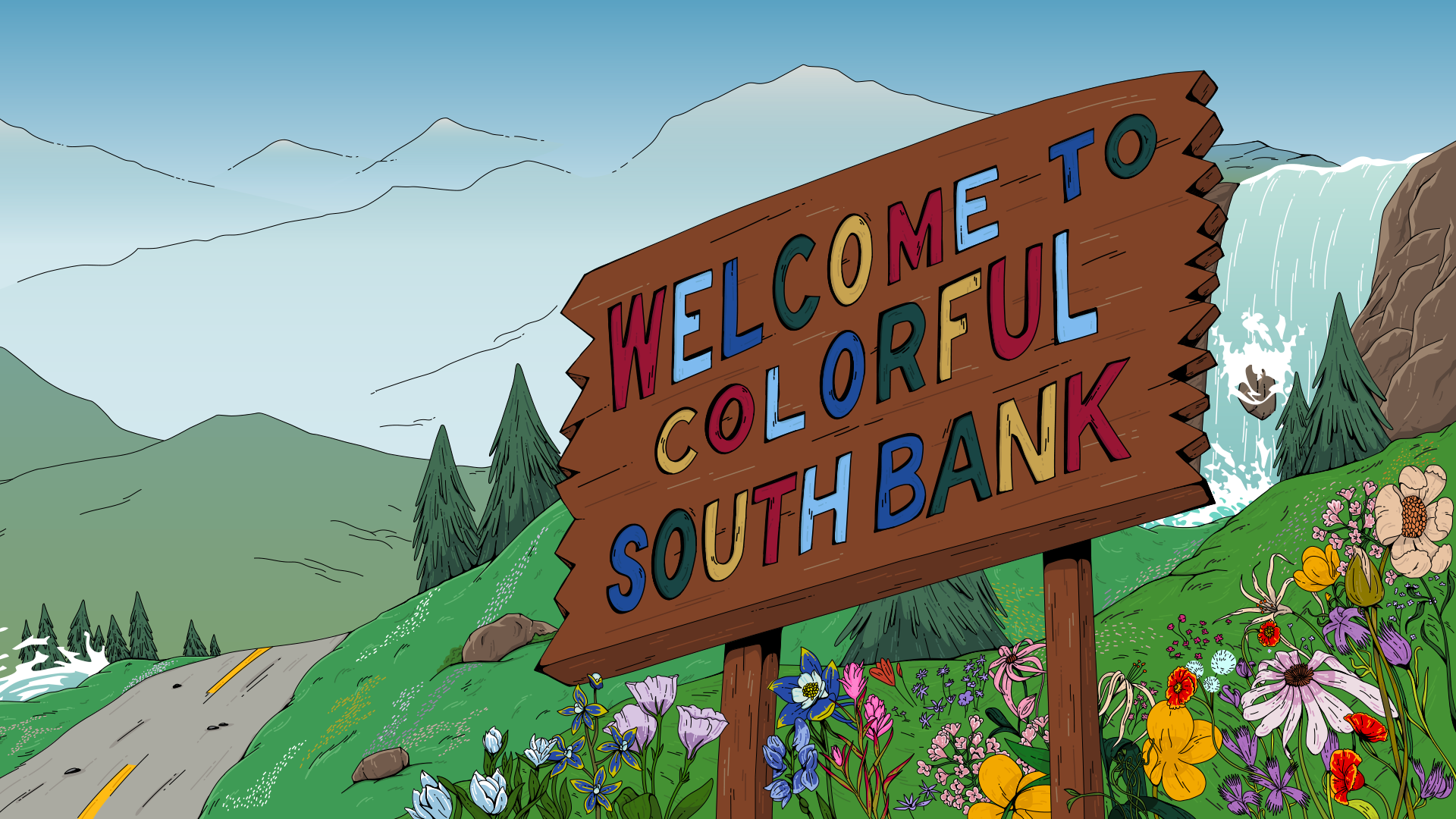 SOUTH BANK MURAL