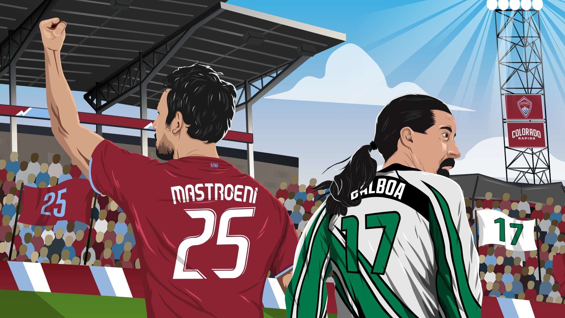 LEGEND CORNER MURAL