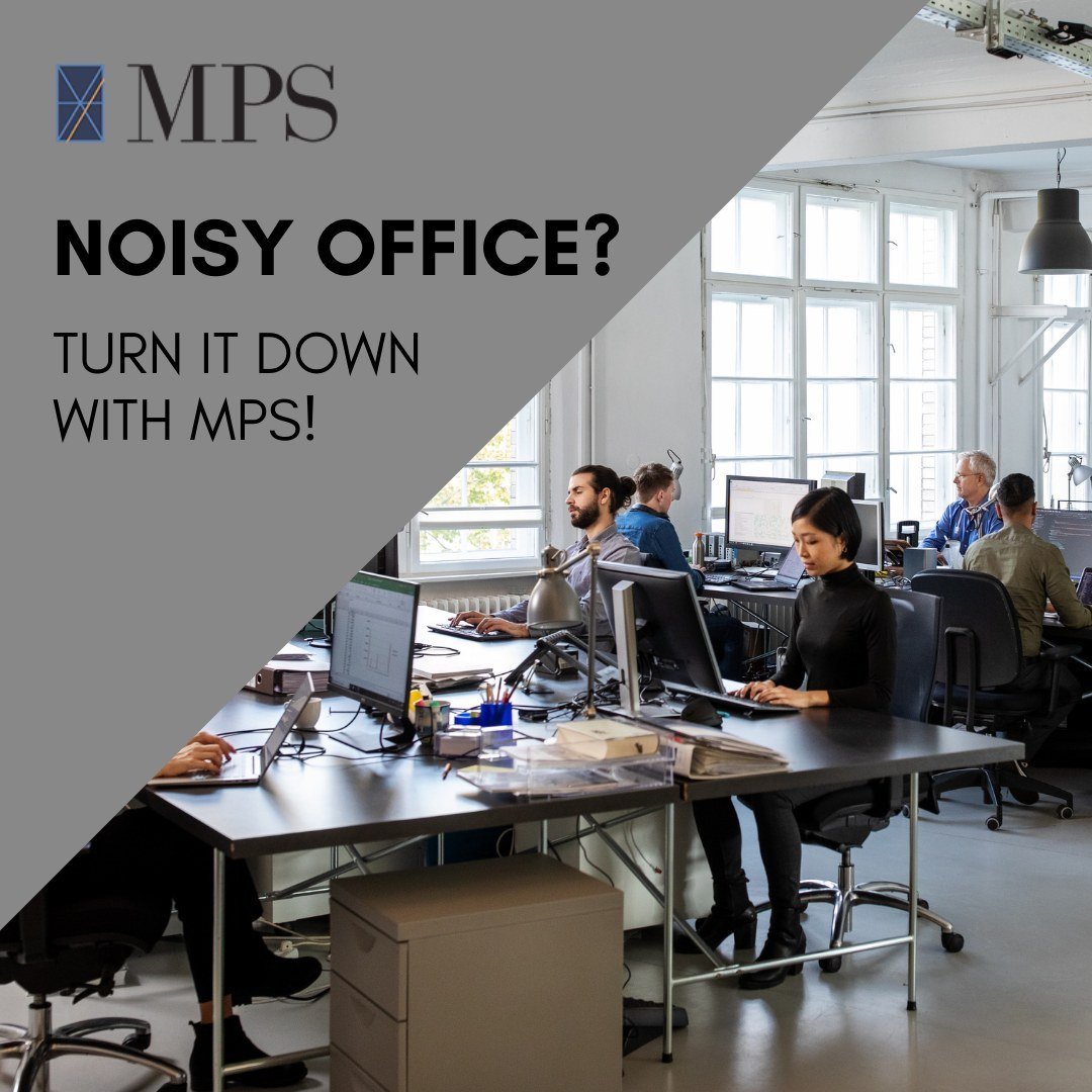 Turn down distraction and turn up productivity with adaptive sound masking by @mpsacoustics.