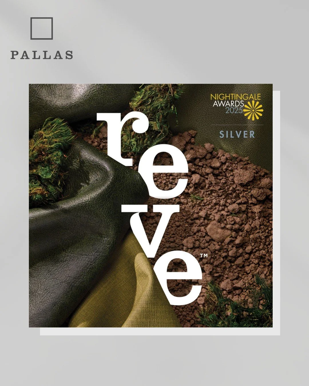 The Reve Collection has been awarded Silver at @hcdmagazine&rsquo;s 2025 Nightingale Awards, celebrating innovation in fabrics and textiles that enhance healing environments. 👏🏅 

Check out more of Reve by @pallastextile using the link in bio!